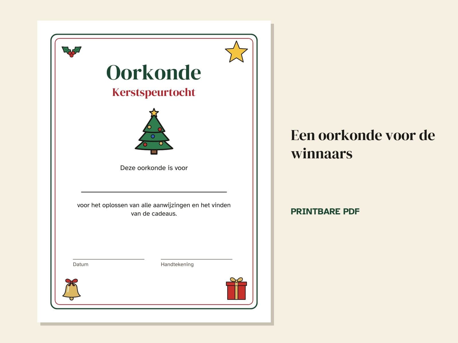 Een pagina uit het boek: een oorkonde voor de winnaars