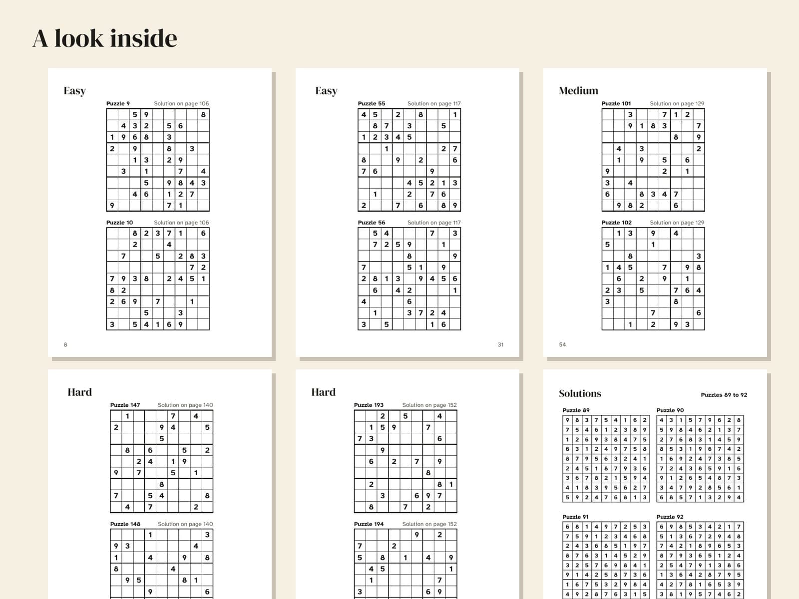 Six pages du livre, en réduction