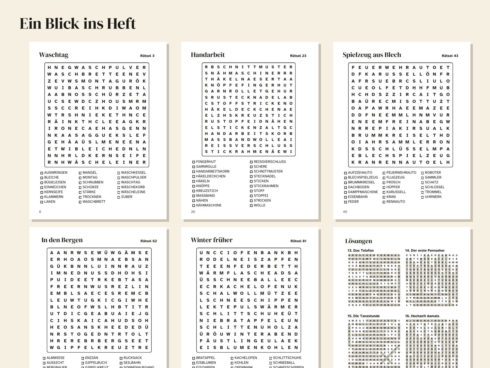 Six pages du livre, en réduction
