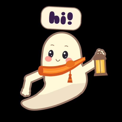 Pip sticker: Hi!
