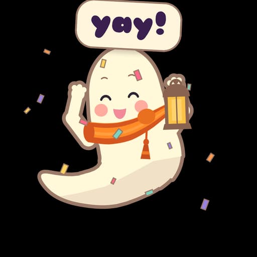 Pip sticker: Yay!